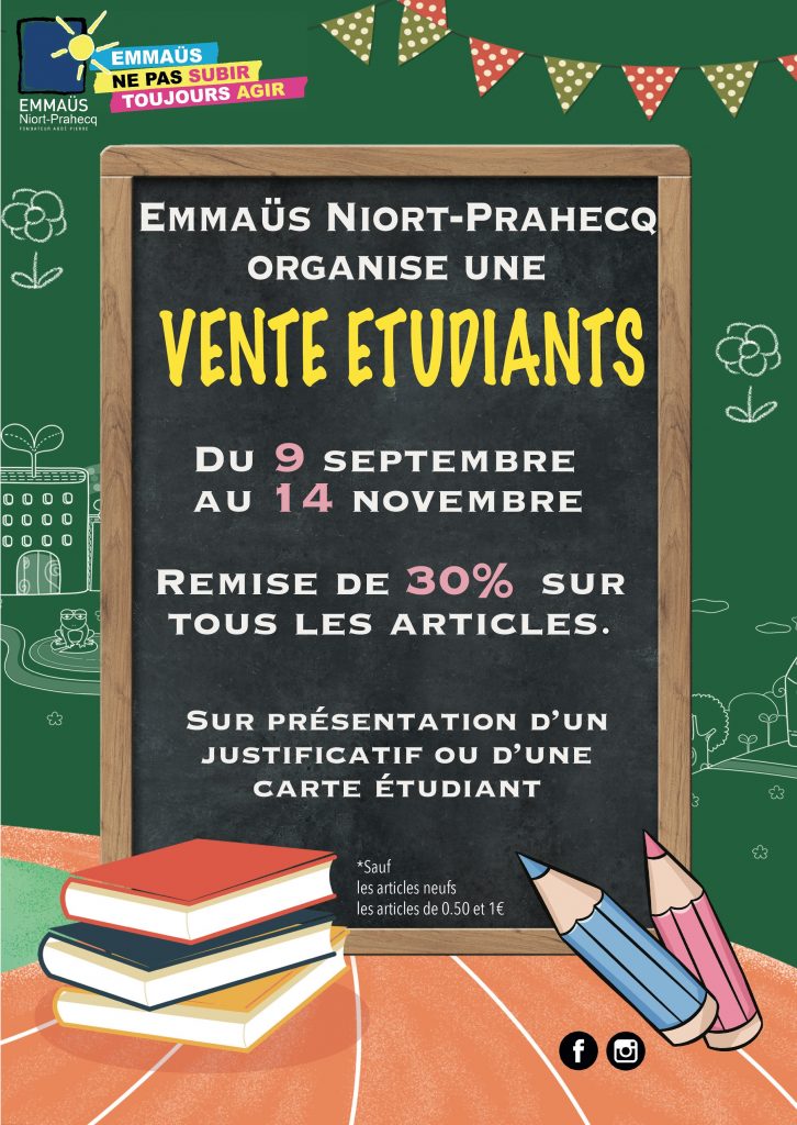 Vente Étudiants